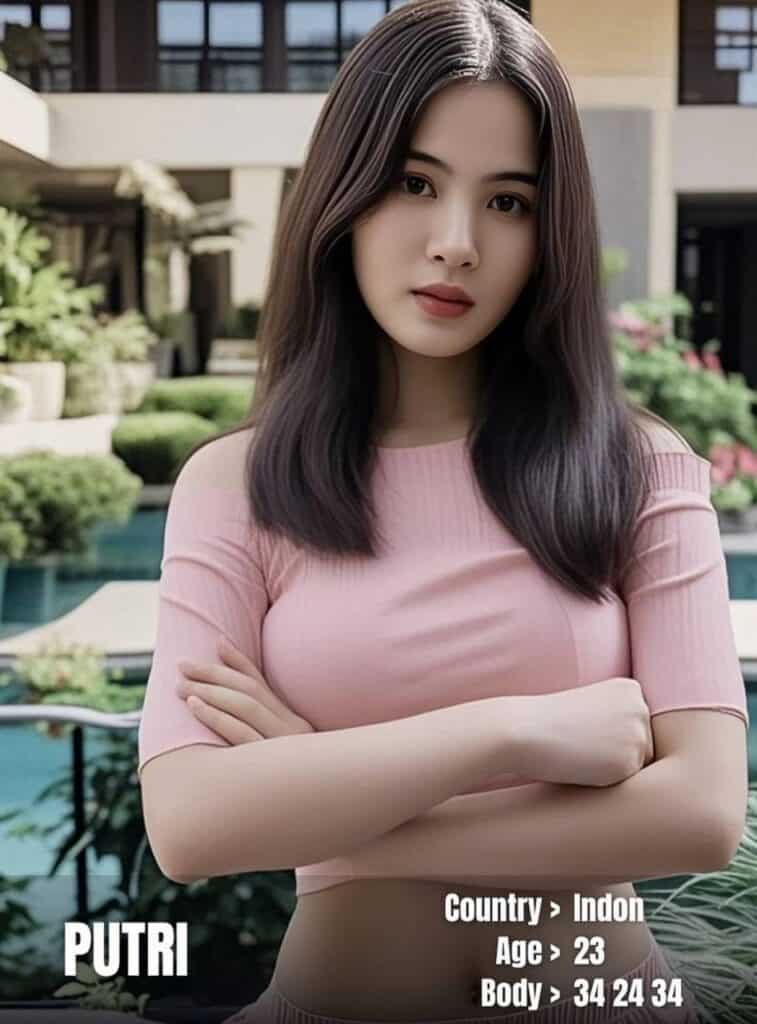 Beautiful Asian escort giving body-to-body massage in Langkawi resort